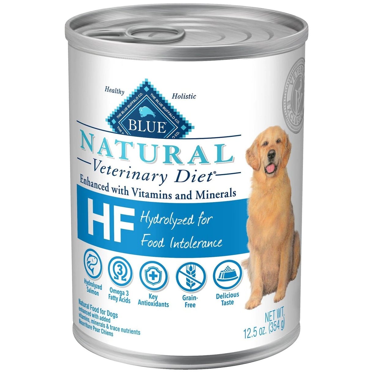Blue Buffalo Natural Veterinary Diet HF Hydrolyzed for Food Intolerance Grain-Free Wet Dog Food