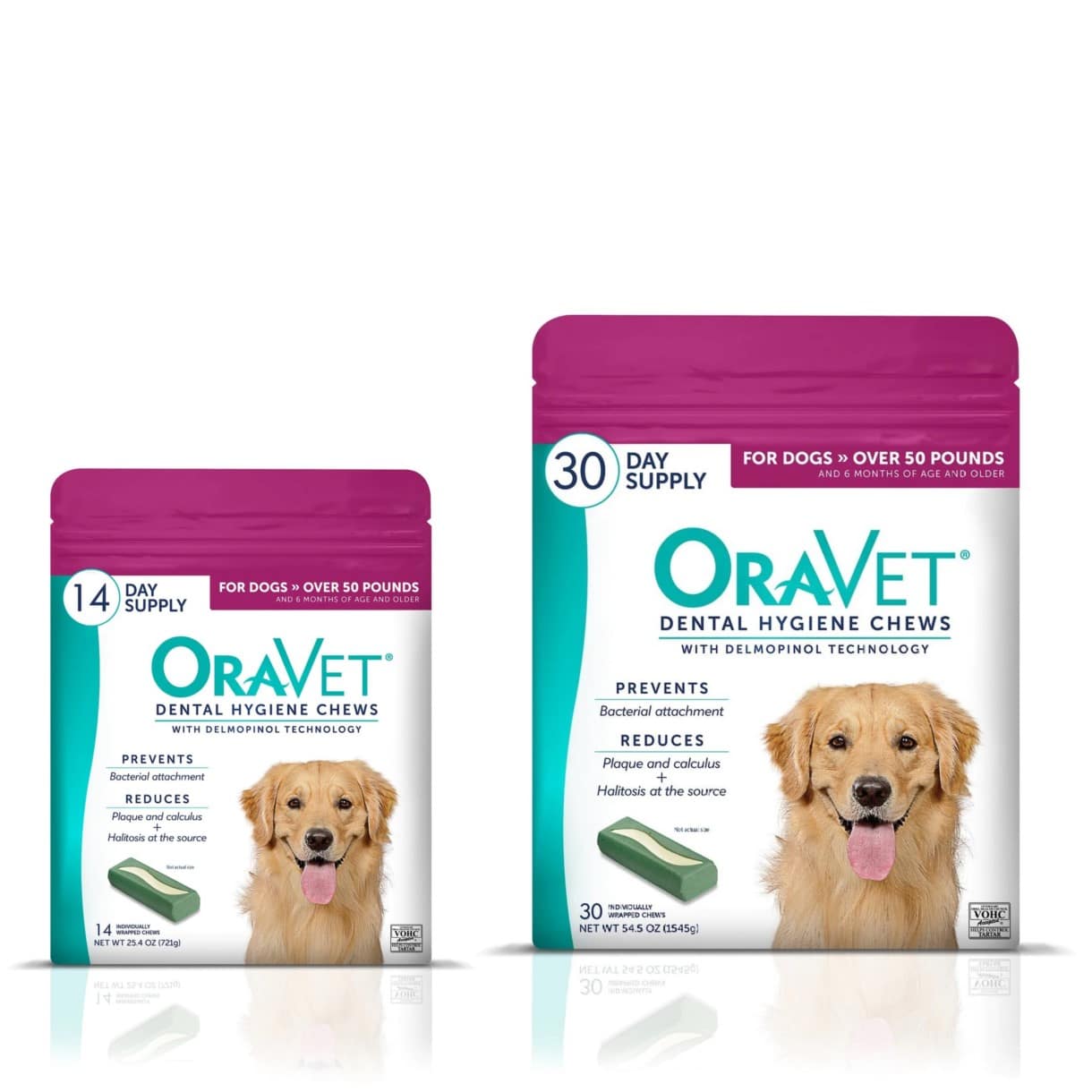 OraVet Hygiene Dental Chews for Large & Giant Dogs