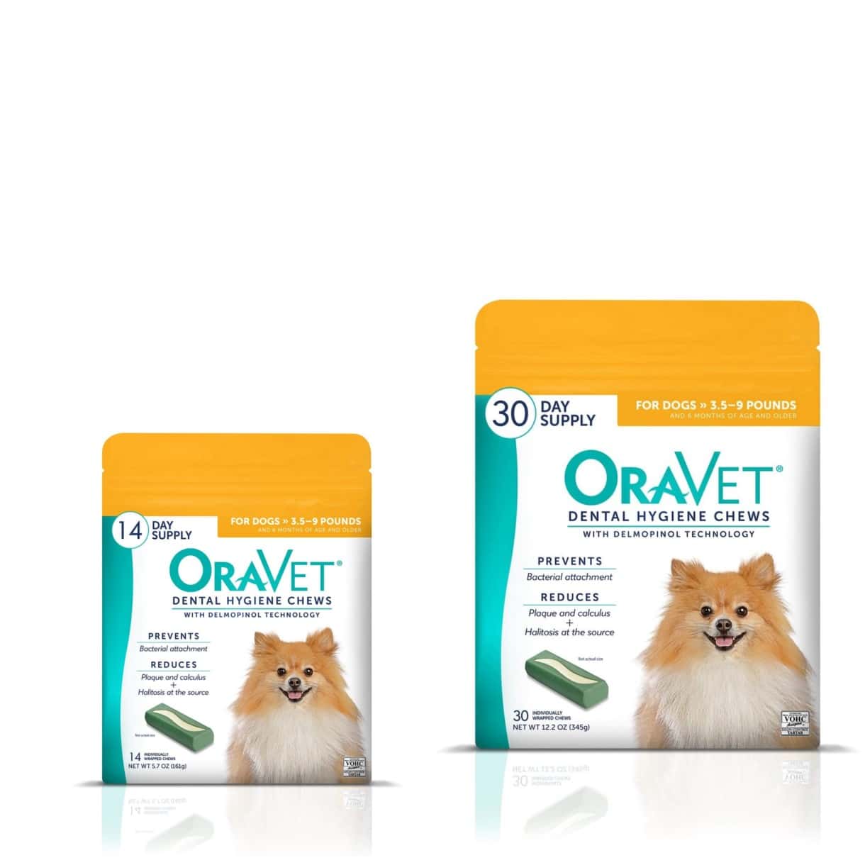 OraVet Hygiene Dental Chews for X-Small Dogs