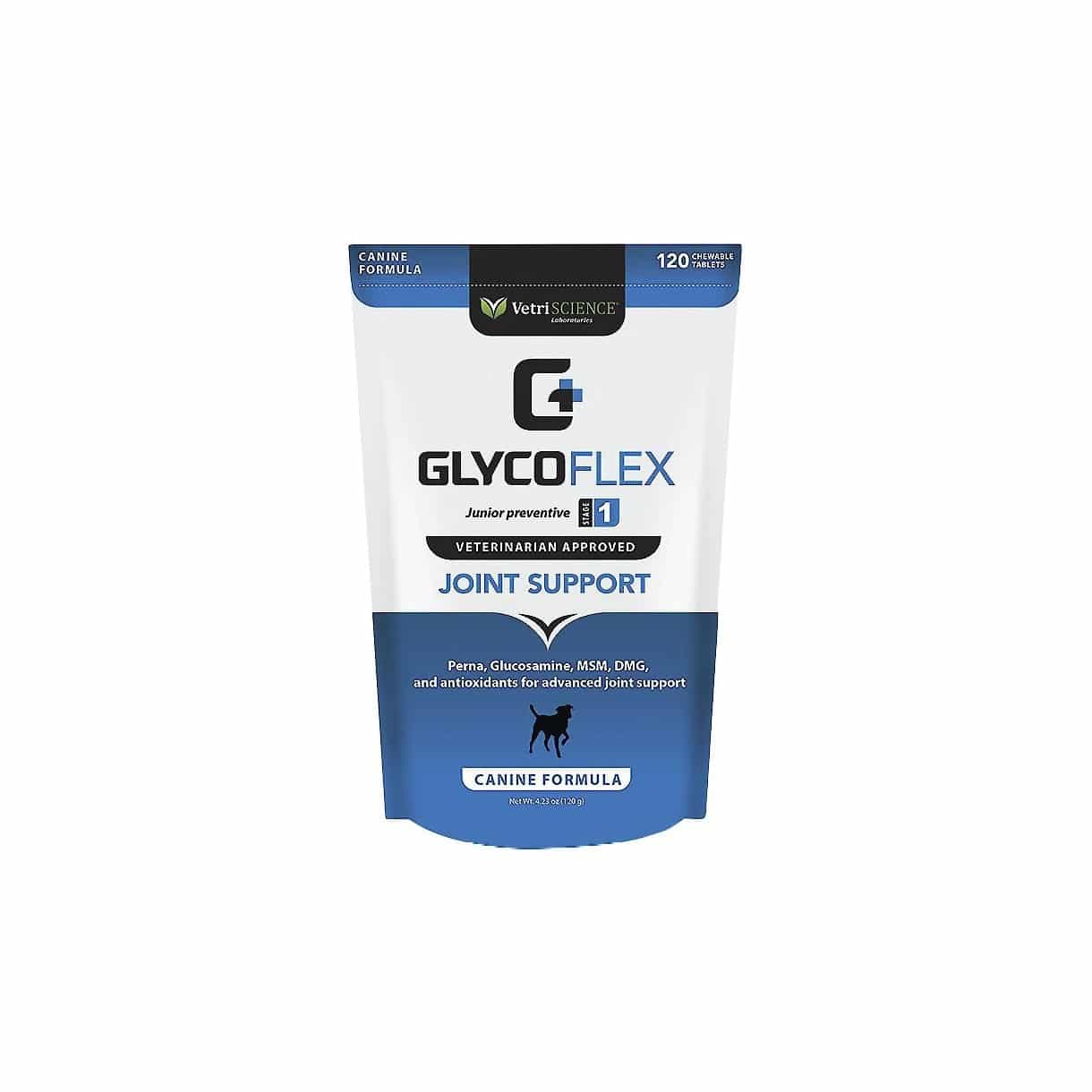 VetriScience GlycoFlex 1 Chicken Liver Flavored Soft Chews Joint Supplement for Dogs