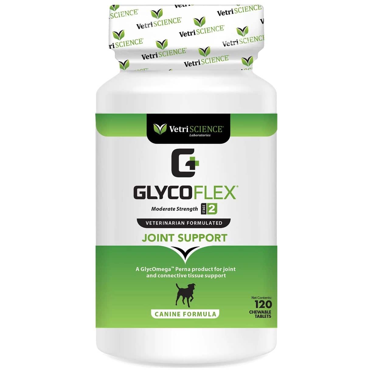 VetriScience GlycoFlex Stage 2 Chicken Flavored Chewable Tablets Joint Supplement for Dogs