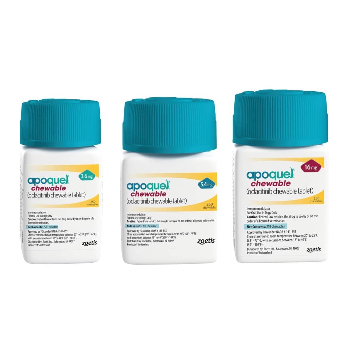 Apoquel (oclacitinib) Chewable Tablet for Dogs