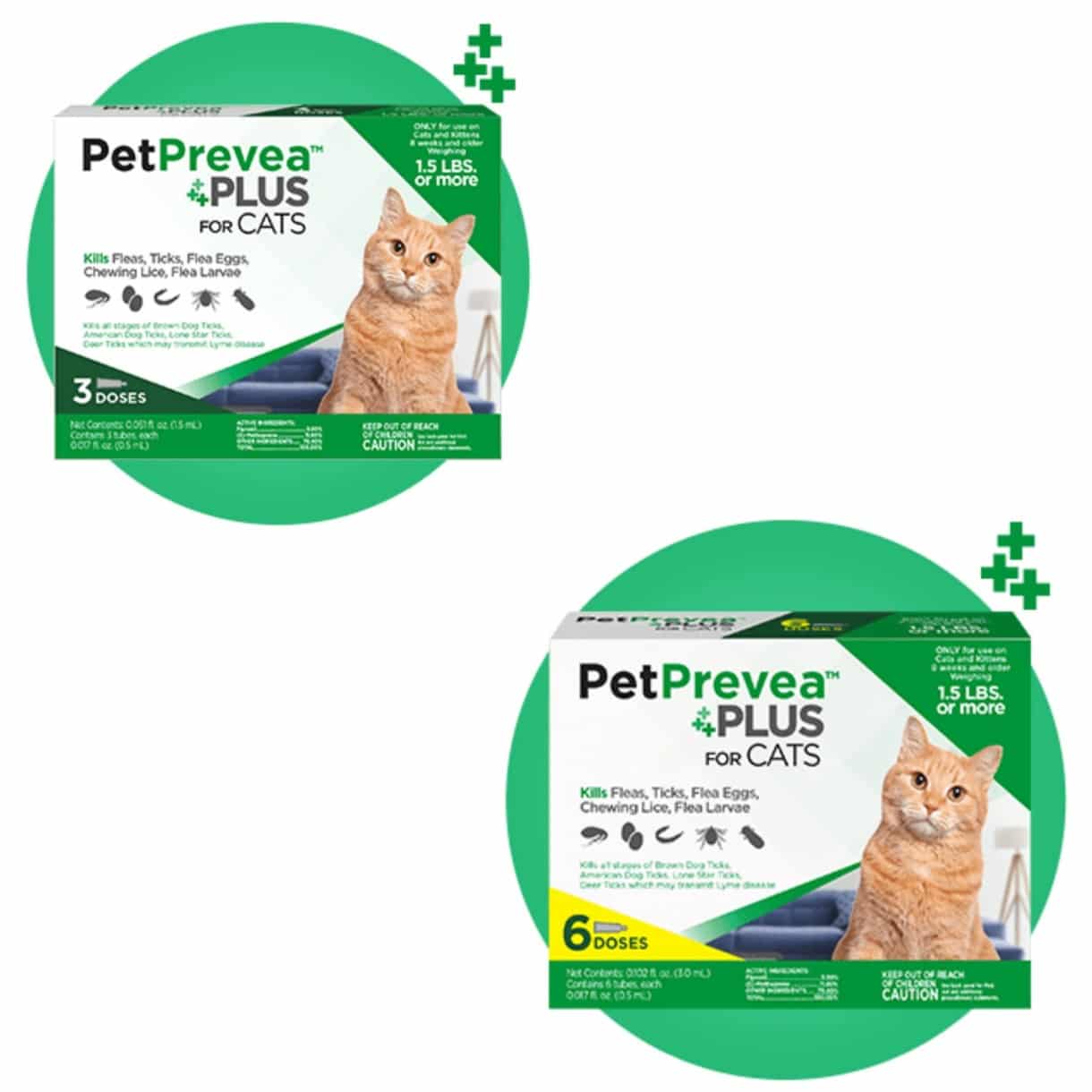 PetPrevea Plus Spot Treatment for Cats, 1.5-lbs +