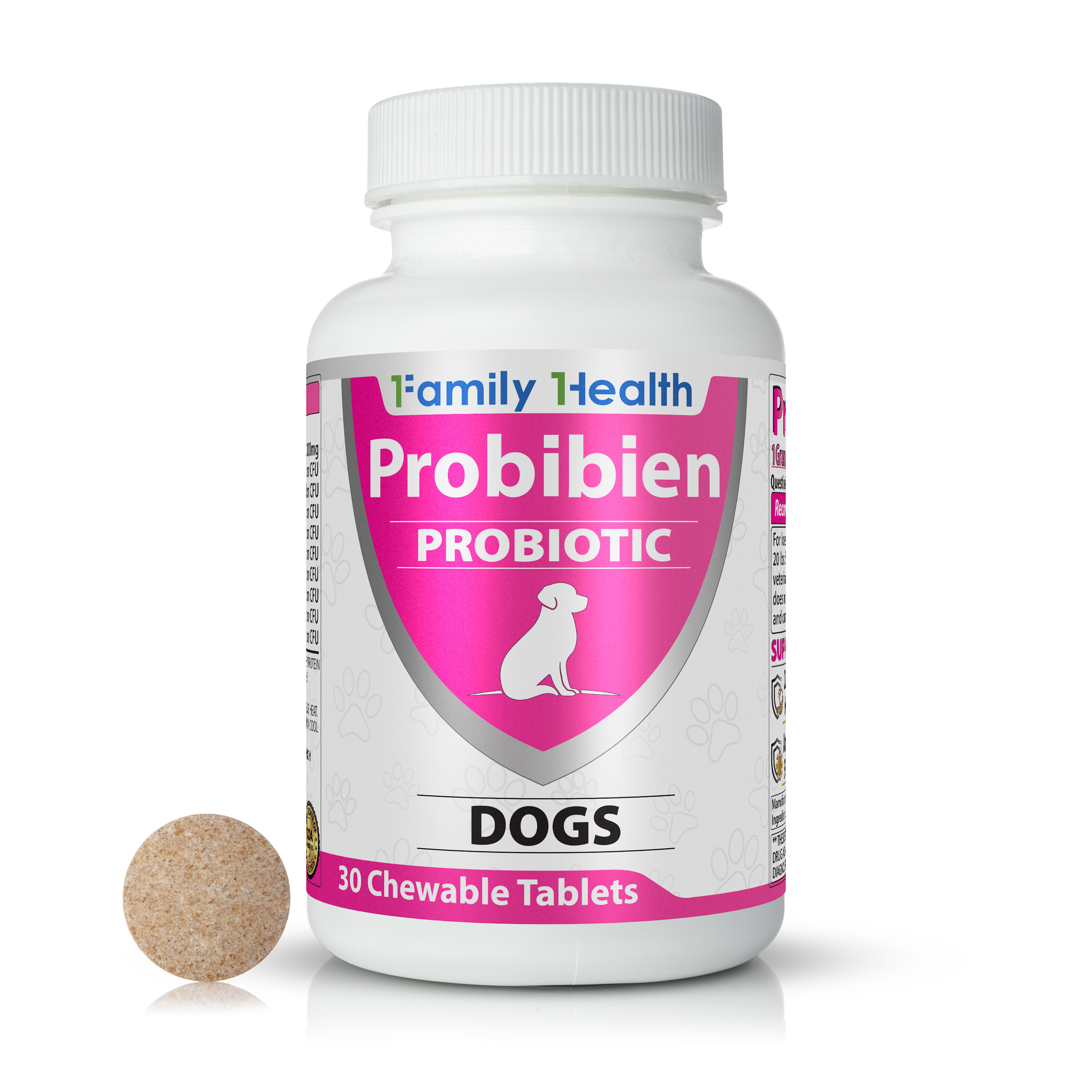 Probibien 9-Strain Probiotic, 18 Billion CFUs + 1 Gram of Fiber